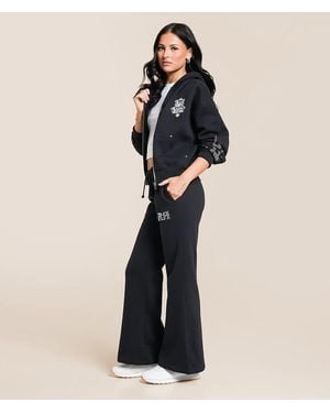 Rock Revival Chrome Flame Sweatpant - Blue