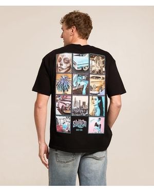 Sullen Collage T-Shirt - Black