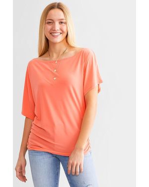Daytrip Boatneck Top - Orange