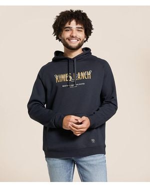 Kimes Ranch Simple Layers Hooded Sweatshirt - Blue