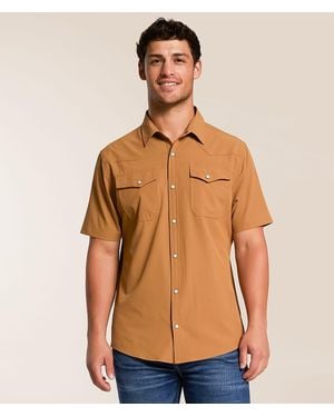Gentry County Ripstop Athletic Performance Stretch Shirt - Multicolor