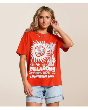 Billabong Dazed Feeling T-Shirt - Red
