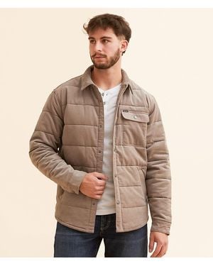 Brixton Cass Puffer Jacket - Natural