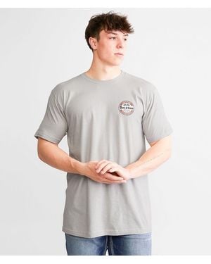Brixton Barrister T-Shirt - Gray