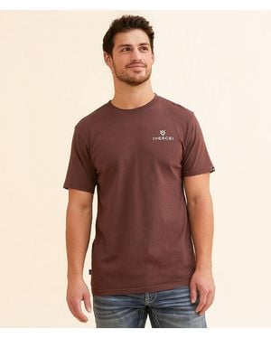 Veece Framework T-Shirt - Brown