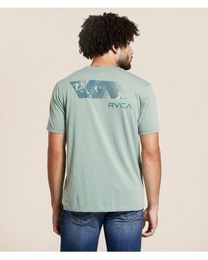 RVCA Fill Sport T-Shirt - Green
