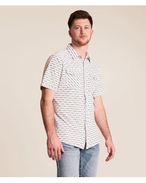 Gentry County Western Steer Athletic Performance Shirt - White
