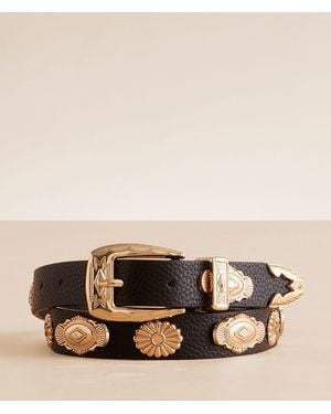 BKE Western Concho Belt - Natural