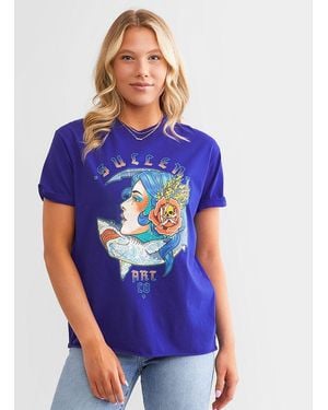 Sullen Siren Sharks T-Shirt - Blue