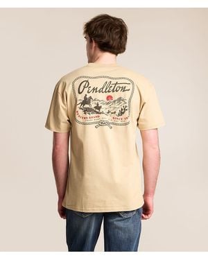 Pendleton Canyon Sunset T-Shirt - Natural