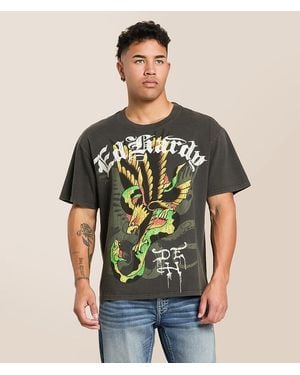 Ed Hardy Eagle Snake T-Shirt - Green