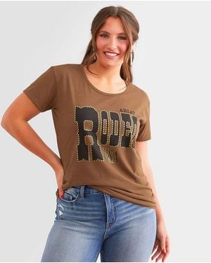 Ariat Rodeo Usa T-Shirt - Brown
