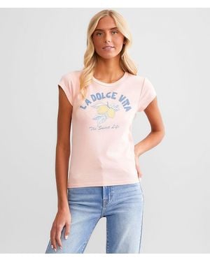 Z Supply Dolce Cheeky T-Shirt - Pink