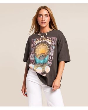 Billabong Natural Selection Oversized T-Shirt - Brown