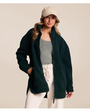 LIV OUTDOOR Tara Sherpa Insulated Jacket - Green