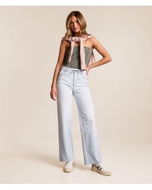 Hidden Jeans Sloane Dad Stretch Jean - Natural