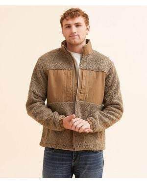 Ariat Odessa Pieced Sherpa Jacket - Brown