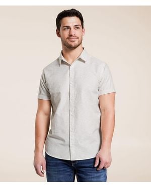Departwest Floral Standard Shirt - Natural