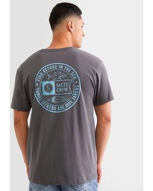Salty Crew Legends T-Shirt - Gray