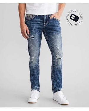 Rock Revival Selwyn Slim Taper Stretch Jean - Blue