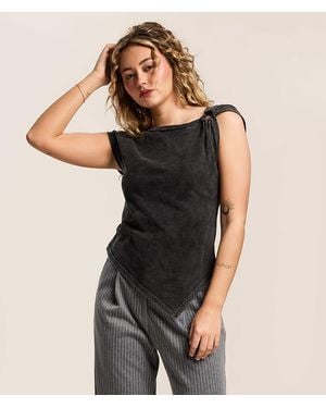 Gilded Intent O-Ring Top - Black