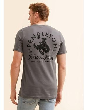 Pendleton Western T-Shirt - Gray