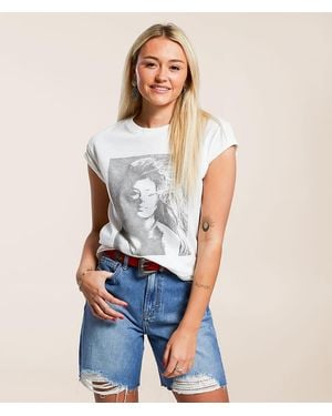 Bravado Shania Twain Feel Like A Band T-Shirt - Blue