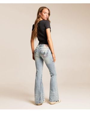 TRUE RELIGION Joey Flare Stretch Jean - Multicolor