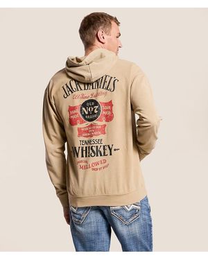 Changes Jack Daniel's Old No. 7 Hooded Sweatshirt - Natural