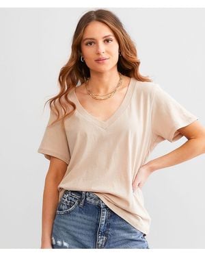 Z Supply Girlfriend Solid T-Shirt - Gray