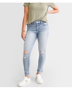 BKE Gabby Ankle Skinny Stretch Jean - Blue