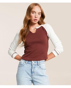 FITZ + EDDI Pointelle Top - Red
