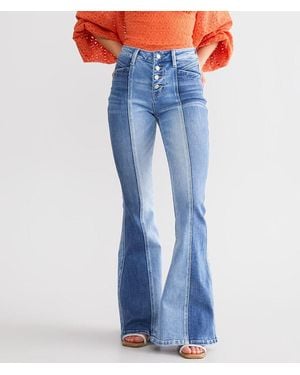 Flying Monkey Super Flare Stretch Jean - Blue