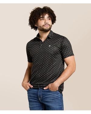 Ariat Thorin Fitted Climate Tek Polo - Black