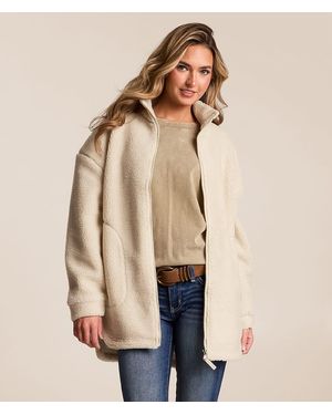 LIV OUTDOOR Tara Sherpa Insulated Jacket - Natural