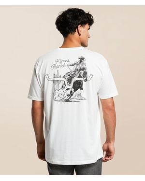 Kimes Ranch On The Run T-Shirt - White
