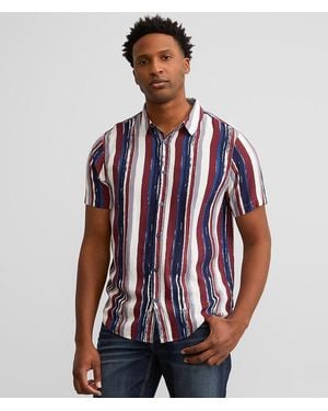 Nova Industries Striped Shirt - Blue