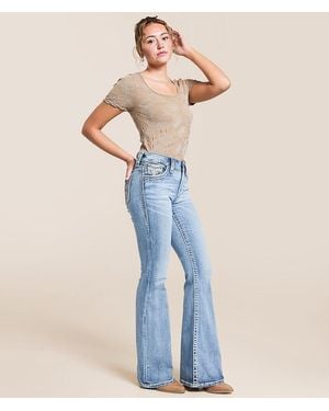 Rock Revival Roxanne Universal Flare Stretch Jean - Blue