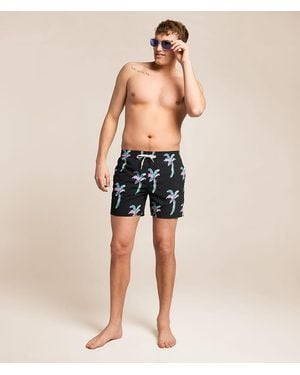 Chubbies The Havana Nights Stretch Swim Trunks - Blue