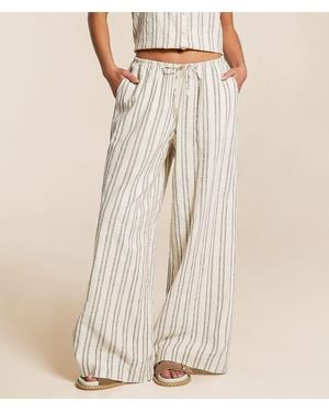 Z Supply Soleil Striped Pant - Natural