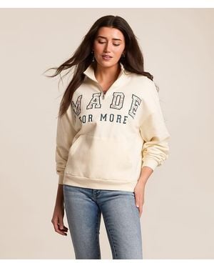 Modish Rebel Made For More Oversized Pullover - Natural