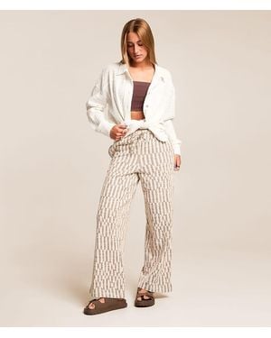 Billabong Vivid Wave Wide Leg Pant - Natural