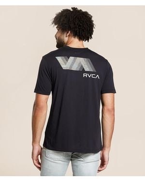 RVCA Fill Sport T-Shirt - Blue