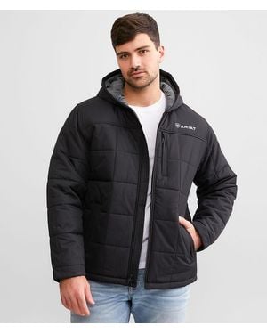 Ariat Crius Hooded Puffer Jacket - Black