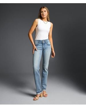 Buckle Black Fit No. 53 Straight Stretch Cuffed Jean - Gray