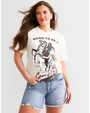 Ariat Good To Be A Cowgirl T-Shirt - White