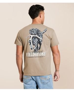 Fieldstone Shed Hunt Puppy T-Shirt - Natural