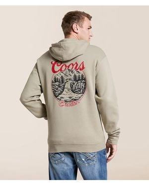 Brixton Coors Rocky Hooded Sweatshirt - Natural