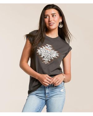 Ariat Southwest Landscape T-Shirt - Brown