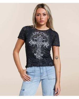 Affliction Saint Germain Baby T-Shirt - Blue